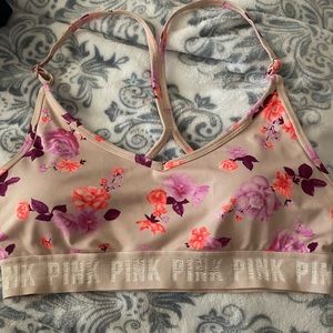 Floral sports bra from PINK💖
